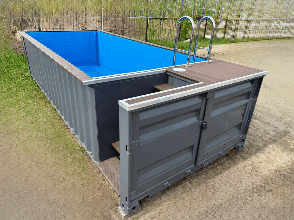 контейнерный бассейн под ключ москва